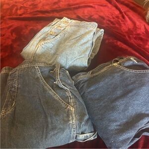 Vintage overalls 3pair  size small